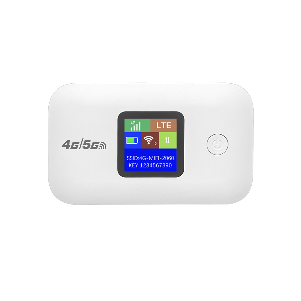 BLEEUS 4G Lte Wifi Router 150Mbps Mobile Hotspot Wireless Wifi (White Asian Version)
